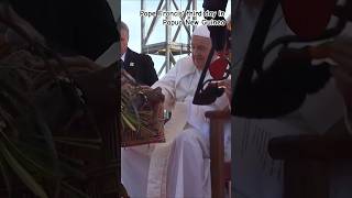 Pope Francis third day in Papua New Guinea saw him with celebrate mass in Poer Moresby [upl. by Raines]