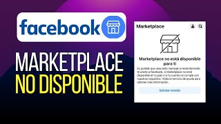 Facebook Marketplace NO ESTA DISPONIBLE Para Ti [upl. by Zorine]