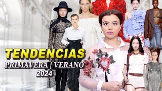 10 TENDENCIAS PRIMAVERA VERANO 2024 Que SI puedes Usar [upl. by Zetnom350]