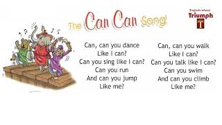 The Can Can Song 🎶Can can you dance like I Can Spotlight 3 p80 Module 5 С переводом [upl. by Ecirtal]