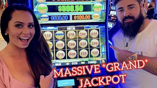 MASSIVE GRAND JACKPOT on Dollar Storm  MamaCipSlots [upl. by Aicilas]