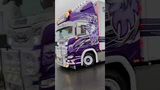 automobile воронеж trucker trucking scania scaniav8 treiler truckdriver musicgenre convoy [upl. by Hutt702]