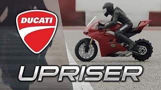 Upriser Ducati Authentic Panigale V4 S Remote Control Motorcycle 1 6 Scale [upl. by Ettennod]