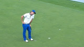 Rory McIlroy fourputts again at BMW Championship [upl. by Enneire]