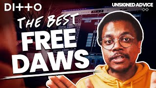 Best FREE DAWs for 2024  Music Software for Artists on a Budget  Ditto Music [upl. by Kohcztiy223]