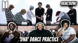 Reacting to BTS 방탄소년단 DNA Dance Practice [upl. by Nailil]