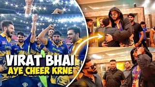 Virat Kohli Bhai Aaye Hume Cheer Karne Elvish Yadav Vlogs [upl. by Annodam]