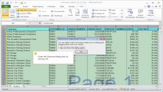 Excel page breakEstablishing page breaks [upl. by Hassett]