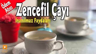 Ödem Atıcı Zencefil Çayı Tarifi  Zencefil İle Detoks Çay Hazırladık [upl. by Hpesoj]