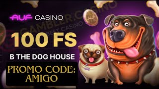 AUF CASINO 2024  NO DEPOSIT BONUS 100 FREE SPINS USING PROMO CODE AMIGO [upl. by Menzies]