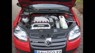 VW Golf V R32 Compressor Supercharged 402HP470NM  Novidem Fasttech [upl. by Tripp368]