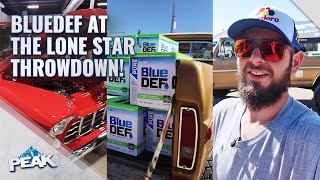 BlueDEF Giveaway at the Lone Star Throwdown 2024 Truck Show  PEAK Auto [upl. by Malloy58]