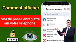 Comment afficher les mots de passe enregistrés sur votre mobile [upl. by Kellina]