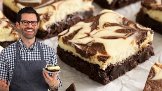 AMAZING Cheesecake Brownies Recipe [upl. by Aicittel]