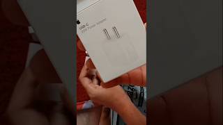 iphone15 20W Power Adaptoradaptör iphone iphone15 unboxing unboxingvideo trendingshorts apple [upl. by Shandee144]