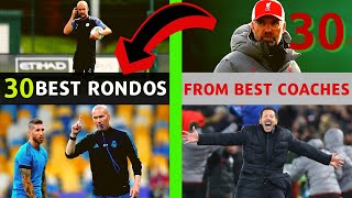 🎯Rondo Training Drills  30 Best Soccer Rondo Drills 2021 [upl. by Ymia862]