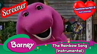 Barney The Rainbow Song Instrumental Screener Version [upl. by Ralleigh]