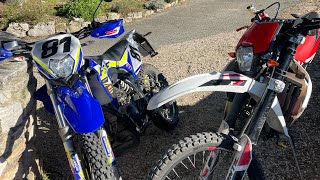 TEST SHERCO 50cc ENDURO 2021 [upl. by Ycnalc]