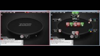 ZOOM POKER Bankroll Building DAY 1 50 to 25k [upl. by Cybill]