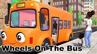 wheels on the bus 🚌 ll English Rhymes song 🥰 for kids ll cartoons for children 😍💖🚐 [upl. by Parris652]