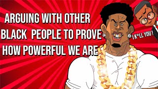 NEELY FULLER JR  ARGUING WITH OTHER BLACK PEOPLE TO PROVE HOW POWERFUL WE ARE [upl. by Yrtua]