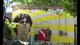 Hay Que Ver Villa Fiorito Convirtieron la casa de Maradona en un santuario [upl. by Oric]