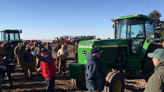 Low Hour John Deere 4440 and 4560 Tractors Sold on Manito IL Farm Auction Today [upl. by Almund]