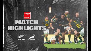 HIGHLIGHTS  All Blacks v South Africa 2023 Twickenham [upl. by Monsour]