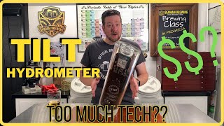 Tilt Hydrometer Review  Too Much Brewing Technology [upl. by Aicinad]