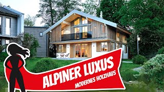 Das ultimative Holzhaus alpiner Luxus mega modern – Landhaus von Sonnleitner  Haustour [upl. by Disraeli957]