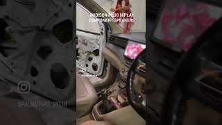 BEST CAR SPEAKERS👌 AUDISON APK 165 CAR SPEAKERS🔊  CTK CAR DAMPING✅ ERTIGA AUDIO UPGRADE [upl. by Janka868]