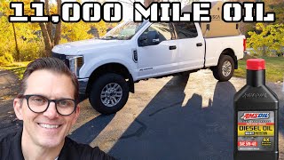 11000 Mile Oil Change Interval With Lake Speed Jr  67 PowerStroke [upl. by Acinom]