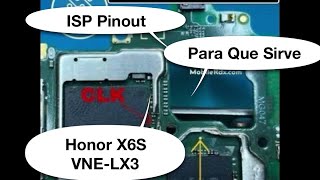 ISP Pinout Honor X6S VNELX3 y Para Que Sirve 😱✅🙏🥳😇❤️ [upl. by Anial]