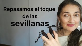 Repaso de las castañuelas de la 1ª sevillana  Castanets カスタネットの演奏を学ぶ [upl. by Esertak]