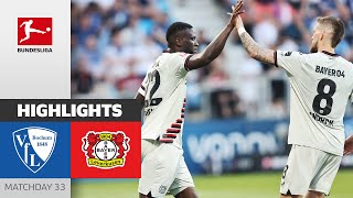 1 to Go for INVINCIBLE Season  VfL Bochum  Bayer 04 Leverkusen 05 Highlights  Bundesliga 2324 [upl. by Akineg]