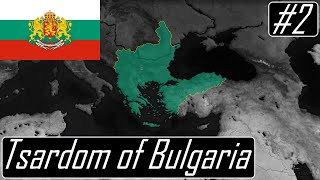 War with Russia  Tsardom of Bulgaria  1910  MegaMod  Age of History II 2 [upl. by Holly]