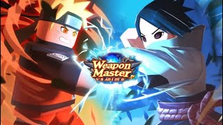 ROBLOX ⚔️New RPG⚔️ WEAPON MASTER VS ANIME CODES  HOW TO REDEEM [upl. by Greenwood5]