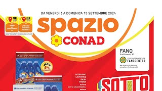 volantino SPAZIO CONAD NORD SOTTOCOSTO dal 6 al 15 settembre 2024 anteprimissima [upl. by Aynik481]