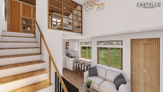 4x6 Meters Loft Type Tiny House Design [upl. by Ives844]