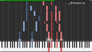 National Anthem of the USSR  Russia Гимн России Piano Tutorial Synthesia  Sheets  MIDI [upl. by Barfuss873]