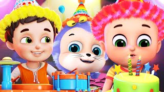 Happy Birthday Song Hindi  जन्मदिन आया  Hindi Birthday Song for Kids  jugnu kids hindi [upl. by Eulau]