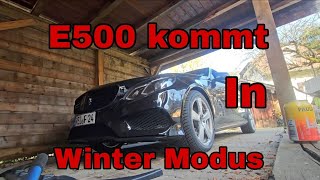 E500 wird für den Winter vorbereitet [upl. by Gillmore]