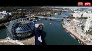 Suivi de chantier Nouvelle Gare de Pont de Sèvres Ligne 15 T3A Bouygues TPRF  ETPO  Air Scanner [upl. by Alleris]