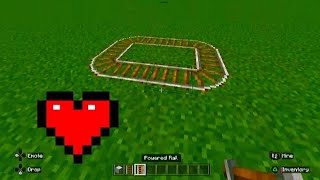 Les bases du système de rail minecraft [upl. by Sarge]