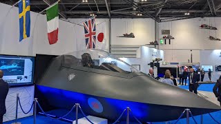 UK Italy and Japan Reveal New 6thGen Stealth Fighter Jet Model  News Military Update [upl. by Ahsyekal843]