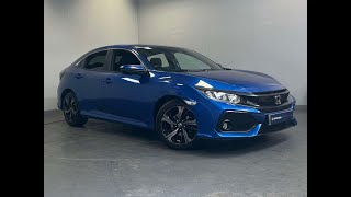 2020 Honda Civic 10 VTEC Turbo SR CVT Euro 6 ss 5dr  Southport Honda [upl. by Gaudette]