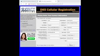 DKS  Remote Account Manager Software Cellular Registration [upl. by Farrison]