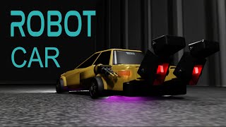 Robot car Transformer 3danimation robot car [upl. by Aketahs]