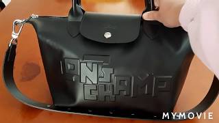 Longchamp Cuir LGP Size S Whats in my longchamp bag What fits in my longchamp whats in my bag [upl. by Ashia]