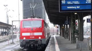 Züge im Bahnhof Frankfurt am Main Hbf 1080pHD [upl. by Ranjiv]